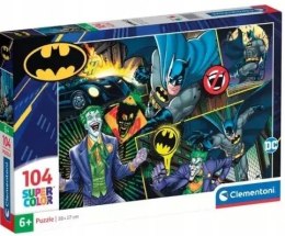 Puzzle 104 elementy Batman 25031 Clementoni 6+