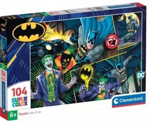 Puzzle 104 elementy Batman 25031 Clementoni 6+