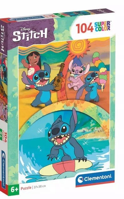 Puzzle 104 elementy Disney Stitch 25042 Clementoni 6+