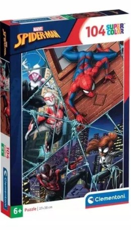 Puzzle 104 elementy Spiderman 25043 Clementoni 6+