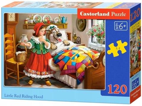 Puzzle 120 elementów Czerwony Kapturek Castorland 6+