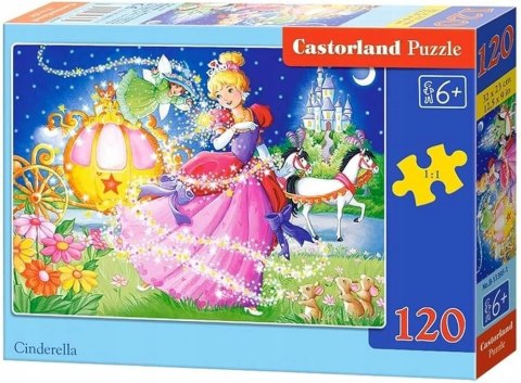 Puzzle 120 elementów Kopciuszek Castorland 6+