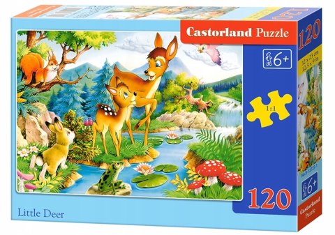 Puzzle 120 elementów Mały Jelonek Castorland 6+