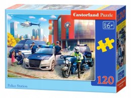 Puzzle 120 elementów Posterunek Policji Police Station Castorland 6+