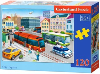 Puzzle 120 elementów Rynek Miejski City Square Castorland 6+