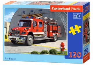 Puzzle 120 elementów Wóz Strażacki Castorland 6+