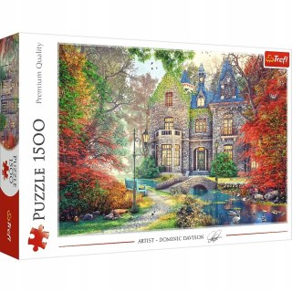 Puzzle 1500 elementów Jesienny dworek 26213 Trefl
