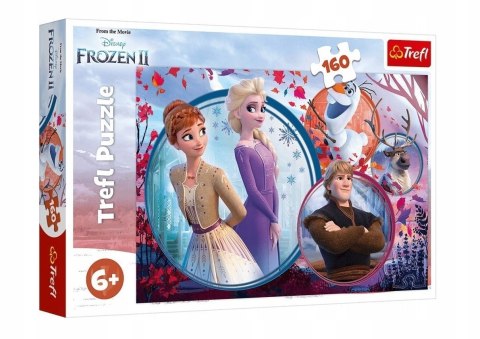 Puzzle 160 Kraina Lodu Frozen II 15374 Trefl