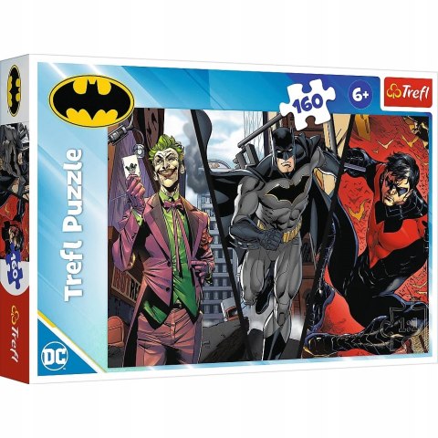 Puzzle 160 elementów Batman gotowy do akcji 15425 Trefl