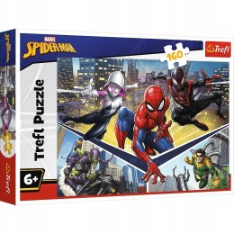 Puzzle 160 elementów Spiderman 15422 Trefl