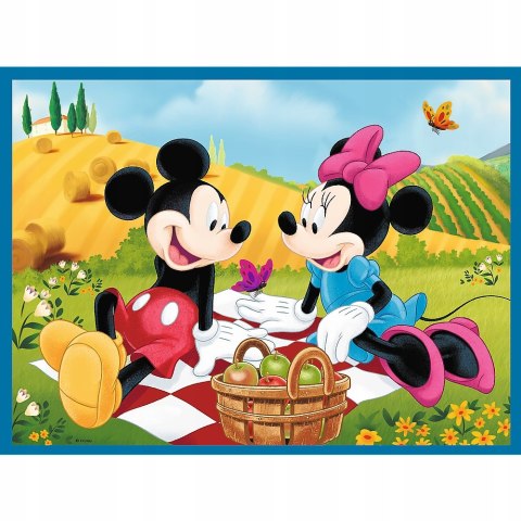 Puzzle 2w1 Myszka Mickey + Memory 93344 Trefl 3+