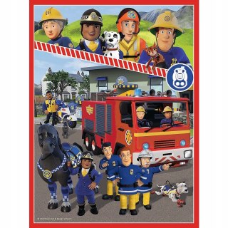 Puzzle 2w1 Strażak Sam + Memory 93334 Trefl 3+ Drużyna Strażaka Sama