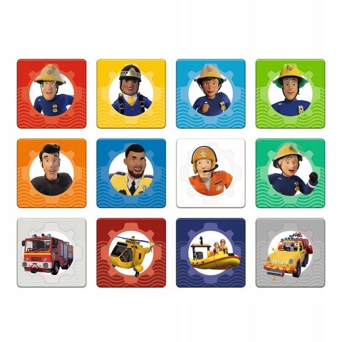 Puzzle 2w1 Strażak Sam + Memory 93334 Trefl 3+ Drużyna Strażaka Sama