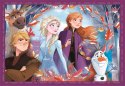 Puzzle 4w1 21518 Kraina Lodu Frozen Clementoni Super Kolor 3+