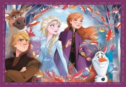 Puzzle 4w1 21518 Kraina Lodu Frozen Clementoni Super Kolor 3+