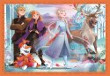 Puzzle 4w1 21518 Kraina Lodu Frozen Clementoni Super Kolor 3+