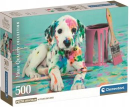 Puzzle 500 elementów Compact Dalmatyńczyk 35545 Clementoni