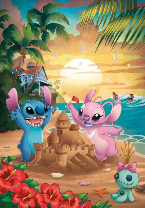 Puzzle 500 elementów Compact Disney Stitch 35547 Clementoni