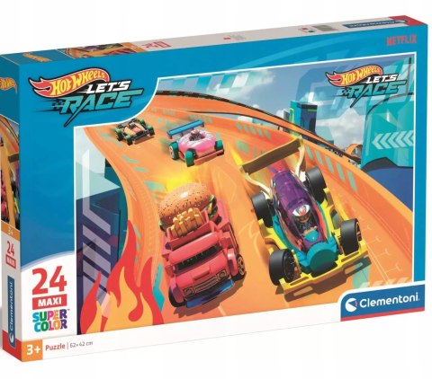 Puzzle Hot Wheels 24 elementy Maxi 28523 Clementoni