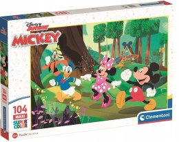 Puzzle Myszka Mickey i Przyjaciele 104 elementów Maxi 23772 Clementoni