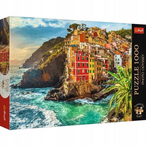 Puzzle Premium 1000 elementów Miasteczko Riomaggiore Włochy 10855 Trefl