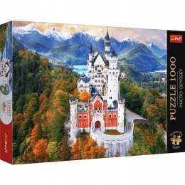 Puzzle Premium Plus 1000 elementów Zamek Neuschwanstein Niemcy 10813 Trefl