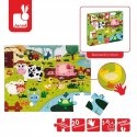 Puzzle Sensoryczne Farma Wieś Janod 20 elementów 3+