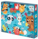 Puzzle Sensoryczne Leśne Zwierzęta Janod Sensoryka