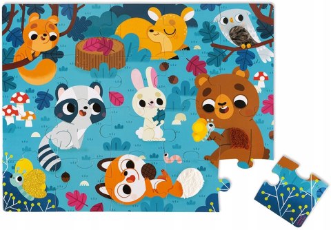 Puzzle Sensoryczne Leśne Zwierzęta Janod Sensoryka