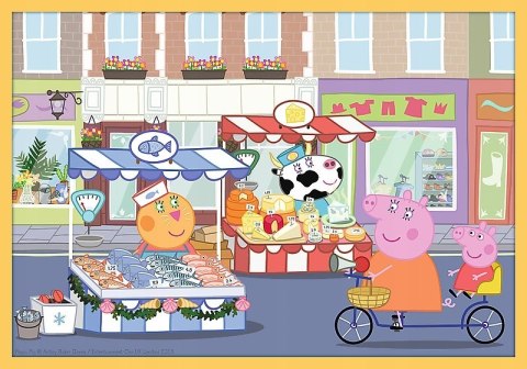 Puzzle Świnka Peppa 10w1 Mega Pack Trefl 90383