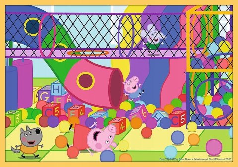 Puzzle Świnka Peppa 10w1 Mega Pack Trefl 90383