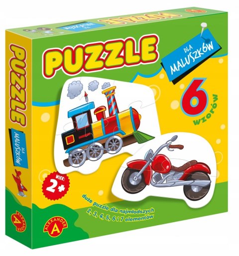 Puzzle dla Maluszków Pojazdy Baby Alexander 2+