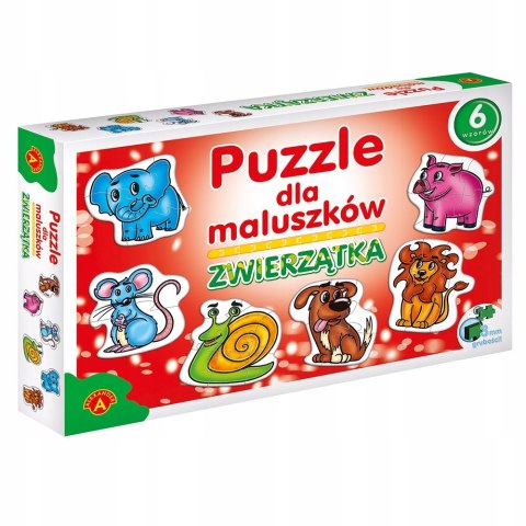 Puzzle dla Maluszków Zwierzątka Alexander 2+