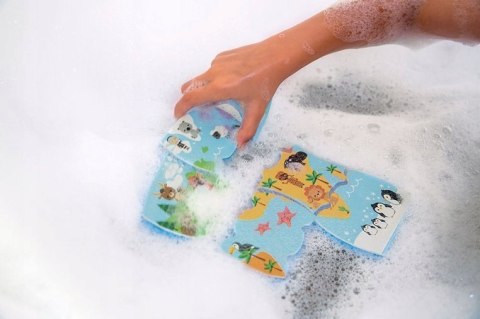 Puzzle do kąpieli Janod Mapa świata 28 elementów