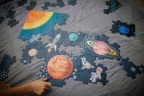 Puzzle edukacyjne Układ słoneczny 100 el. 5+ Janod