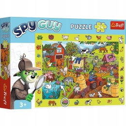Puzzle obserwacyjne Spy Guy 24 elementy Farma 15589 Trefl 3+