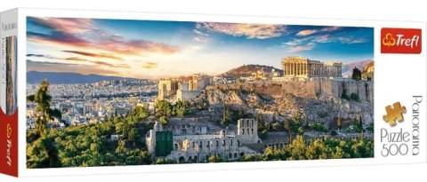 Puzzle panorama 500 elementów 29503 Akropol Ateny Trefl