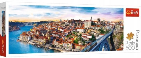 Puzzle panorama 500 elementów 29502 Porto Portugalia Trefl