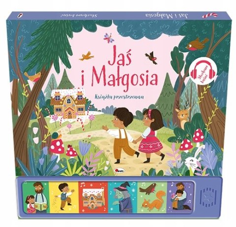 Słucham baśni Jaś i Małgosia Książka przestrzenna