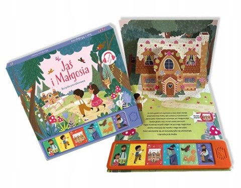 Słucham baśni Jaś i Małgosia Książka przestrzenna