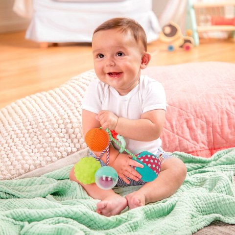 Sounds So Squeezy Gryzak z Piłeczkami sensorycznymi b.Toys