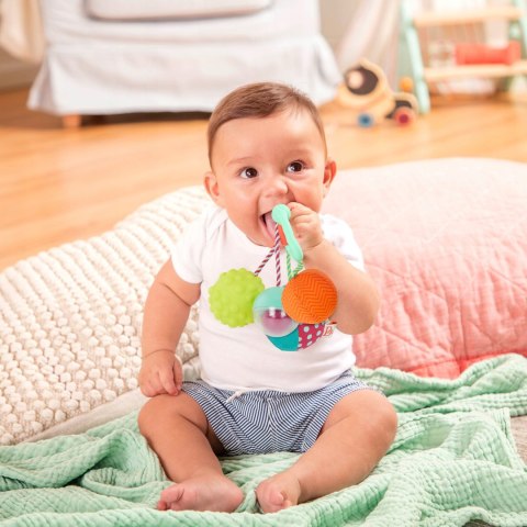Sounds So Squeezy Gryzak z Piłeczkami sensorycznymi b.Toys