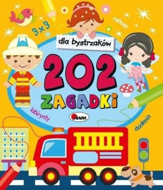 Zagadki dla Bystrzaków 202 Łamigłówki 4-6 lat
