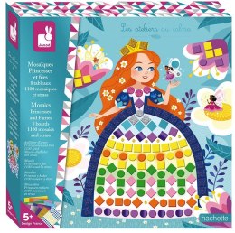 Zestaw kreatywny Mozaika Księżniczki i wróżki 5+ Janod