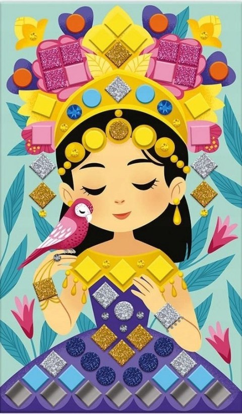 Zestaw kreatywny Mozaika Księżniczki i wróżki 5+ Janod