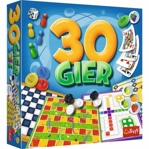 30 Gier Zestaw Klasycznych Gier Trefl