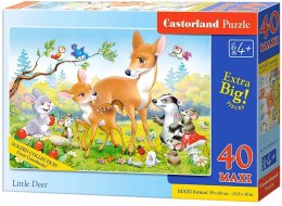 Castorland Mały Jelonek i Przyjaciele z Lasu Puzzle Maxi 40 elementów 4+