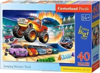 Castorland Monster Trucki Monster Truck Puzzle Maxi 40 elementów 4+