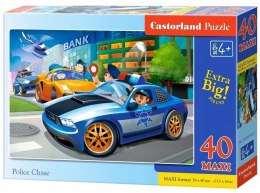 Castorland Pościg policyjny Puzzle Maxi 40 elementów 4+