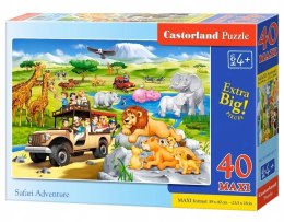 Castorland Przygoda safari Puzzle Maxi 40 elementów 4+